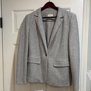 LOFT Heather Gray Women's Blazer